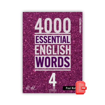 4000 essential English word 4 پی دی اف و فایل صوتی رایگان کتاب