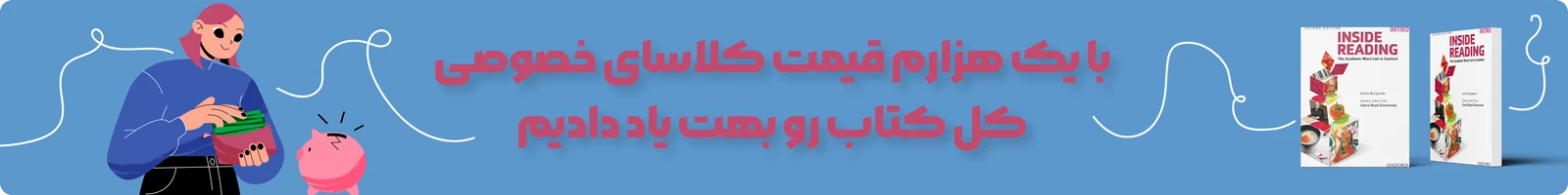 بنر معرفی دوره ویدیویی آموزش کتاب Inside Reading Intro