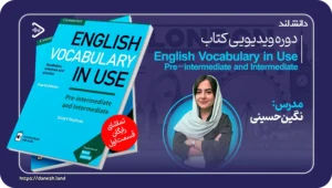 دانش لند 14 کاور دوره ویدیویی Pre-intermediate / Intermediate English Vocabulary in Use 4th - دانش لند
